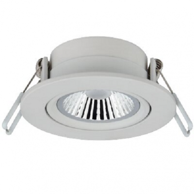 CIVILIGHT HALED Downlight 6W 2700K 400lm 36° 230V Dimmbar weiß