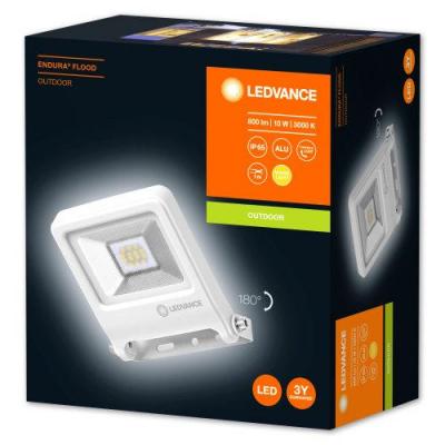 LEDVANCE ENDURA® LED FLOOD Warm White LED-Außenstrahler 10W weiß