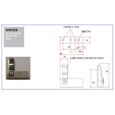 Lamphalter Infrarot Typ 41025