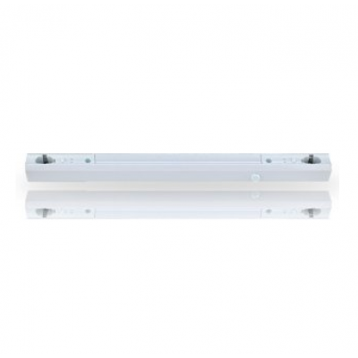 Fassung Linienlampe für Osram Linestra Ralina 60W S14s zwei Sockel 500mm weiß