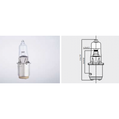 Halogenlampe 10V 35W Ba15d (6613)