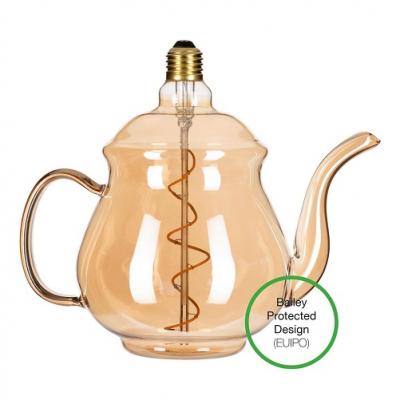 Bailey Teapot Teekanne LED Lampe Earl Gold E27 4W 2200K Dimmbar