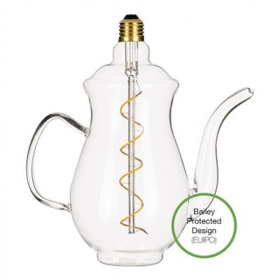 Bailey Teapot Teekanne LED Lampe Chai Clear E27 4W 2200K Dimmbar