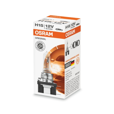 OSRAM H15 15/55W 12V PGJ23t-1 Halogenlampe