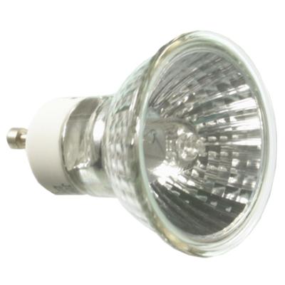 Halogenglühlampe 50x55mm GU10 240V 50W 36° Alu-Reflektor mit Frontglas +++EOL+++